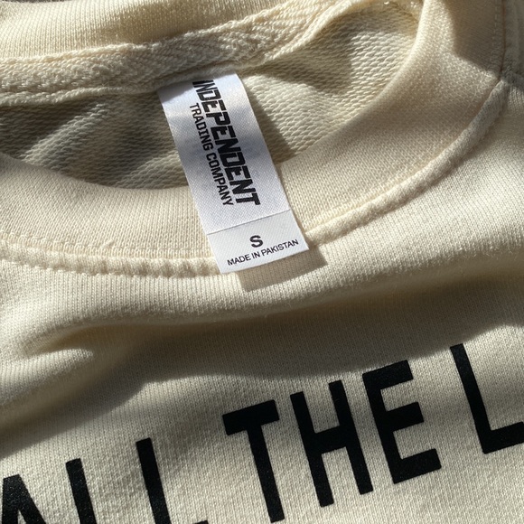 Lightweight crew neck sweatshirt NEW - Picture 3 of 4